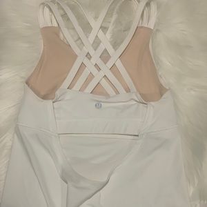 lululemon sports tank with built in bra